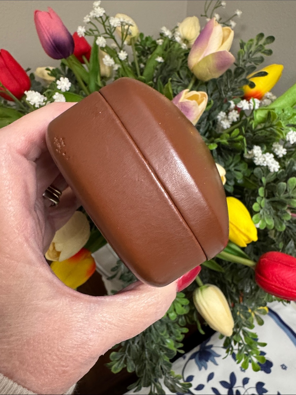 Longchamp Tan Brown Leather Eyewear Case - Picture 2 of 8